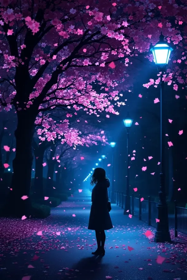 樱落之夜 电影海报
