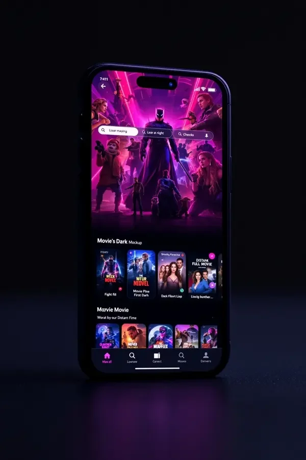 天堂影院 APP 界面预览